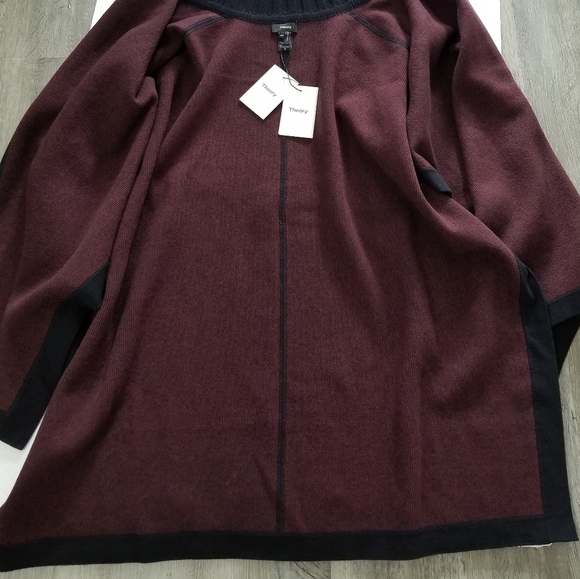 Theory Black cowl Cape - Picture 10 of 13